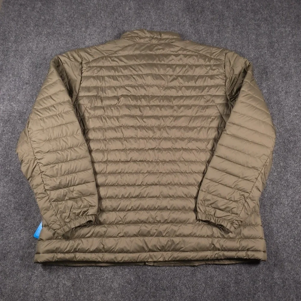 NWT Columbia Silver Falls II Puffer Jacket Mens 2XL Olive Omni-Shield Full Zip